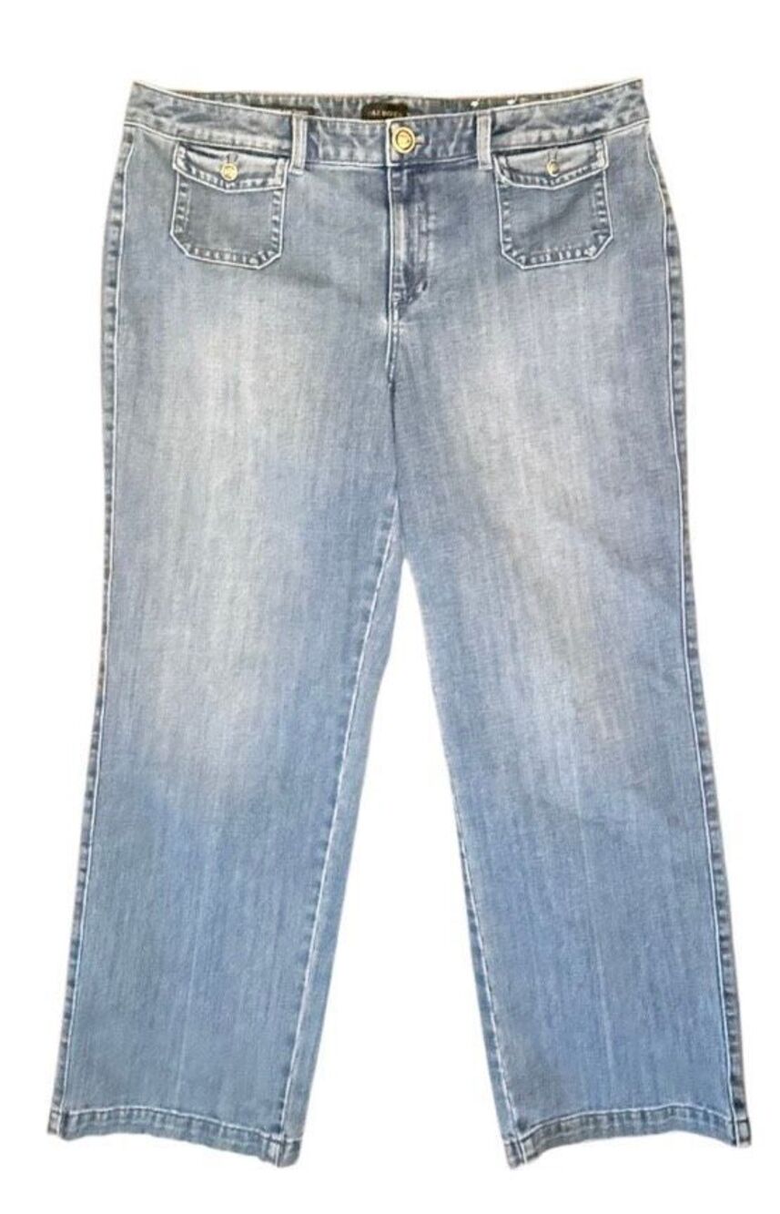 Talbots Classic Jean Trouser Sz. 16W classic Mom Preppy Weekend